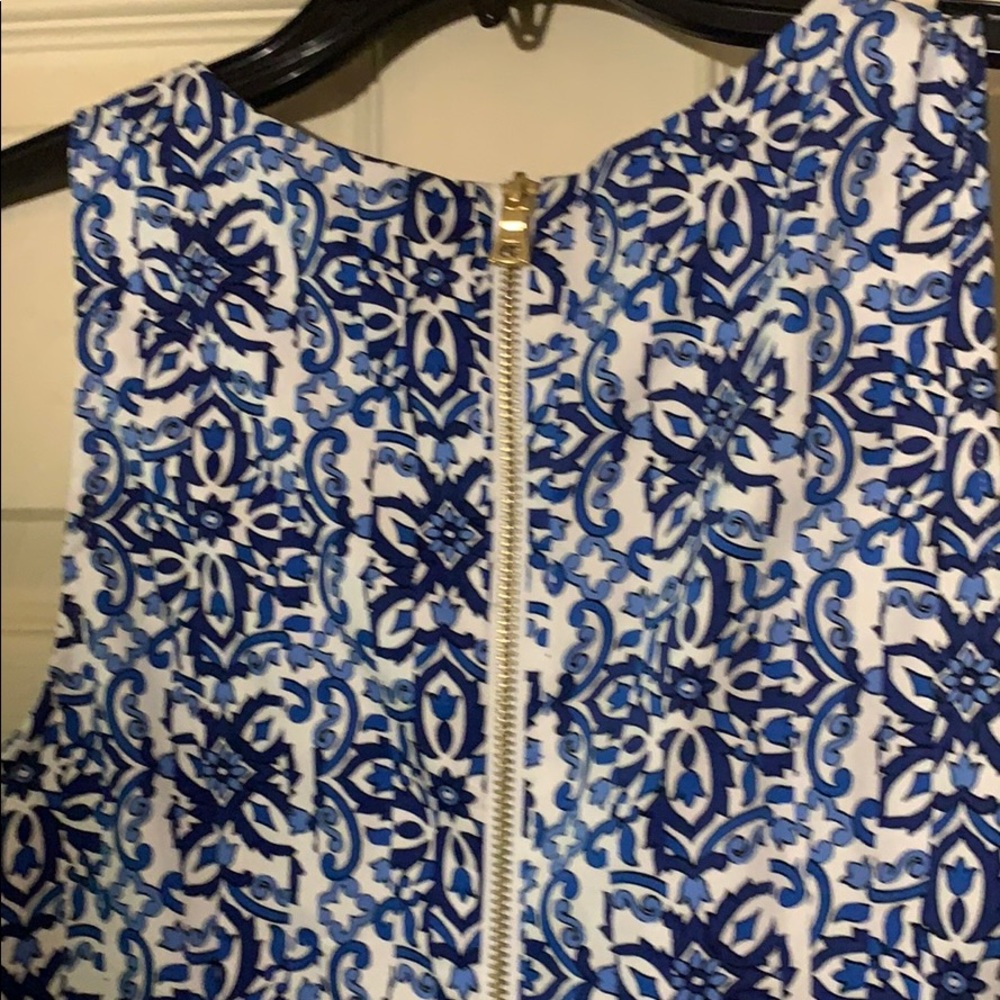 Blue/ white Spring dress - Picture 5 of 6